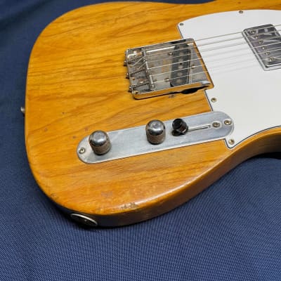 Fender American PARTS Telecaster Guitar - re-finished / routed for humbuckers 1972 - Local Pickup Only image 6