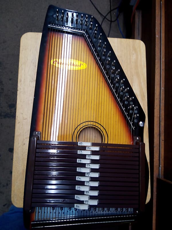 Chromaharp Autoharp 12 Chord 36 String Lacquered Reverb