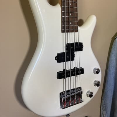 Ibanez GSRM20 Mikro Bass Pearl White image 4
