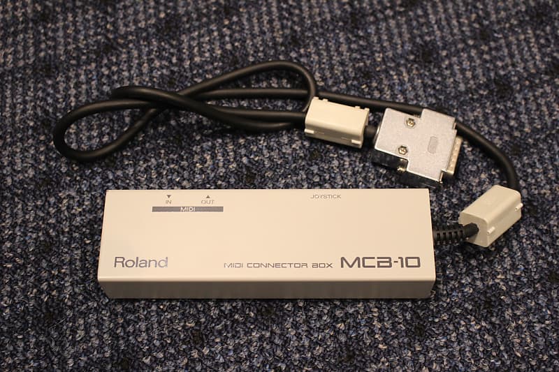Roland MCB10 MIDI Interface Breakout Box Reverb