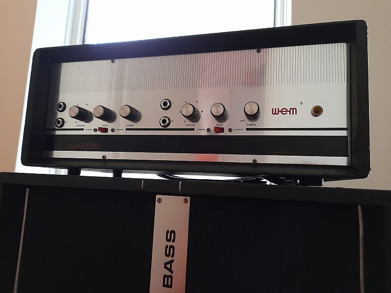 WEM ER30 and Super Bass speaker cabinet image 1