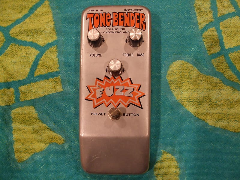 Sola Sound Tone Bender guitar pedal fuzz box Colorsound ZCD image 1