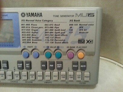 Yamaha MU15 Tone Generator Synthesizer 1999 | Reverb