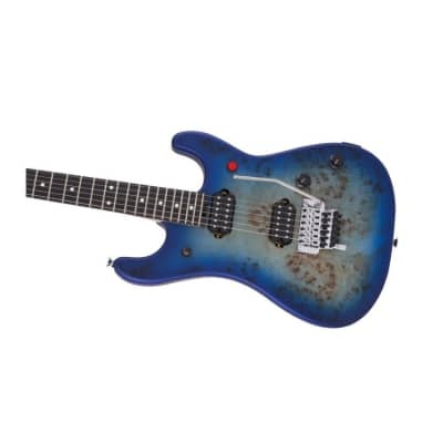 EVH 5150 Series Deluxe Poplar Burl Basswood Electric Guitar (Aqua Burst) Bundle with EVH Gig Bag, Strings, Strap, and Cable (5 Items) image 11