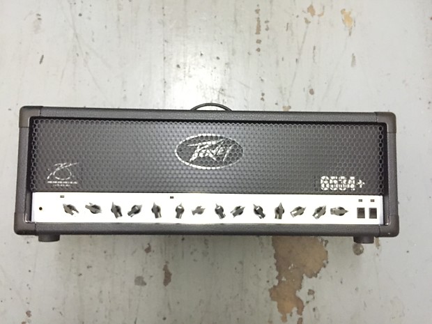 Peavey 6534 + Plus Amp Mint Condition w/ footswitch, padded cover, extra power tubes image 1
