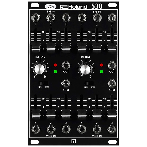 Roland System-500 530 Eurorack Dual VCA Module image 1