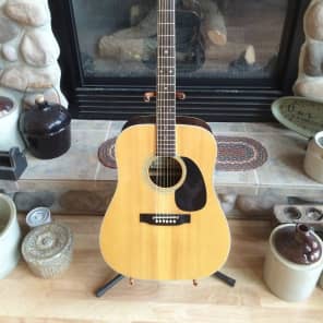 Vintage Montaya Acoustic Guitar Nice! image 1