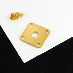 Allparts Jackplate for Les Paul Gold w/ Screws AP 0633-002 image 1