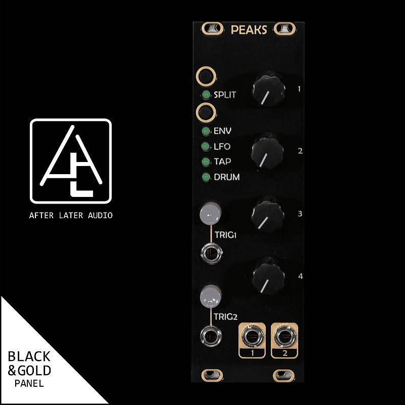 After Later Audio Peaks Clone - Custom Black/Gold Panel image 1