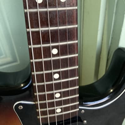 Fender Standard Stratocaster with Rosewood Fretboard 2009 electric guitar  - Brown Sunburst image 9