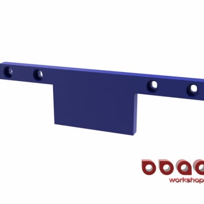 Thumb Rest for Yamaha TRB Series 4, 5, or 6 Strings – Model 2 | Plastic - Plastic Black, Blue, Red image 2