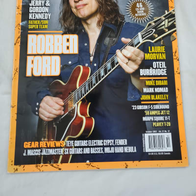 Vintage Guitar Magazine Back Issue October 2007 image 1