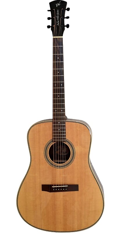 Andrew White Guitars Andrew White Dreadnought D110 Natural With Hard Case 2022 - Natural image 1