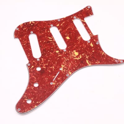 Red Tortoise Pickguard for PRS® Silver Sky 2021 real Celluloid Toplayer! image 1