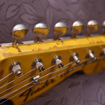 American Fender Stratocaster Silver Sparkle Heavy Relic Custom Shop Texas Specials HSS image 21