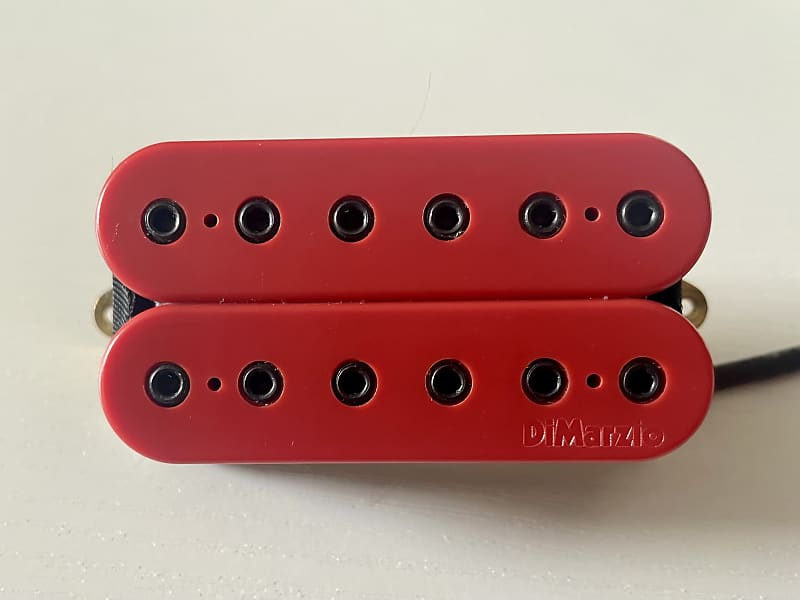 Dimarzio Super Distortion High Gain Humbucker Guitar Pickup Red