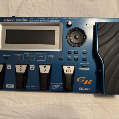 Roland GR-55 Guitar Synth Pedal - 2012 - Present - Blue