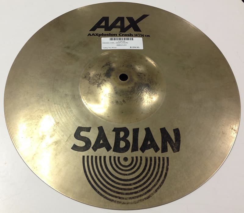 Sabian 14" AAX X-Plosion Crash Cymbal image 1