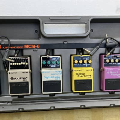 Boss BCB-60 Loaded with Boss BF-3 TU-3 DM-2w SD-1 DD-3T CE-2w All Retail  Boxes Mains Adapter | Reverb