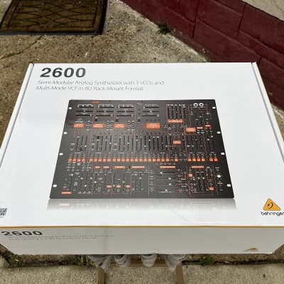 Behringer 2600 Semi-Modular Analog Synthesizer 2020 - Present - Black