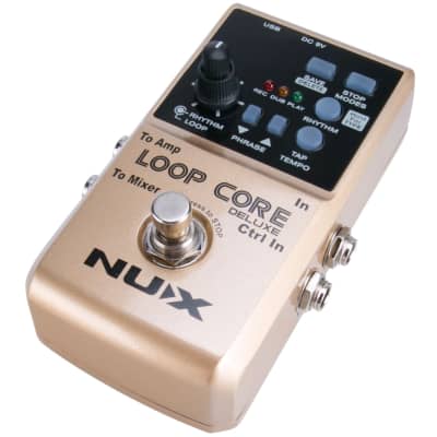 NuX Loop Core Deluxe Bundle Looper Pedal with Drum Machine & Footswitch image 2