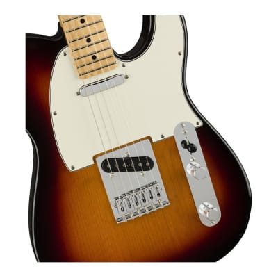 Fender Player Telecaster 6-String Electric Guitar (Right-Hand, 3-Color Sunburst) image 2
