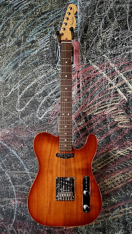 USED Fender American Select Carved Top Koa Telecaster image 1