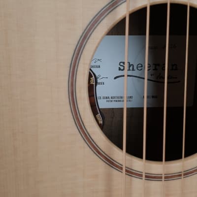 Sheeran by Lowden W04 Figured Walnut - Sitka Spruce Bevel + Pickup-System + NEW with invoice image 6