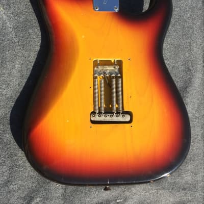 Fender Stratocaster Lefty 1965 Sunburst All original Rare ! image 9
