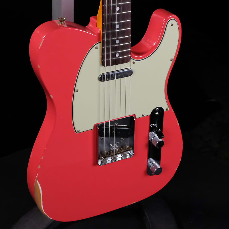 ★Custom Oder Relic FiestaRedTelecaster ★ Fender Custom Shop '63 Telecaster Relic - Fiesta Red