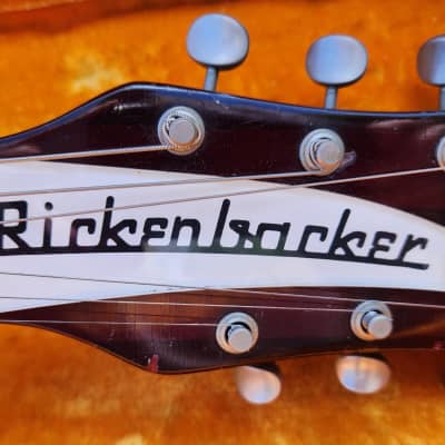 1968 Rickenbacker 375 Burgundy Glo Vintage Semi-Hollow with Rick-O-Sound & Accent Vibrato with Hardshell Case image 3