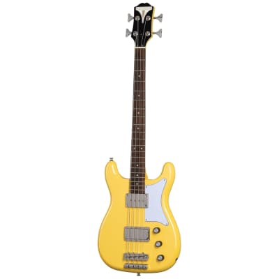 Epiphone Newport Bass Guitar Sunset Yellow for sale