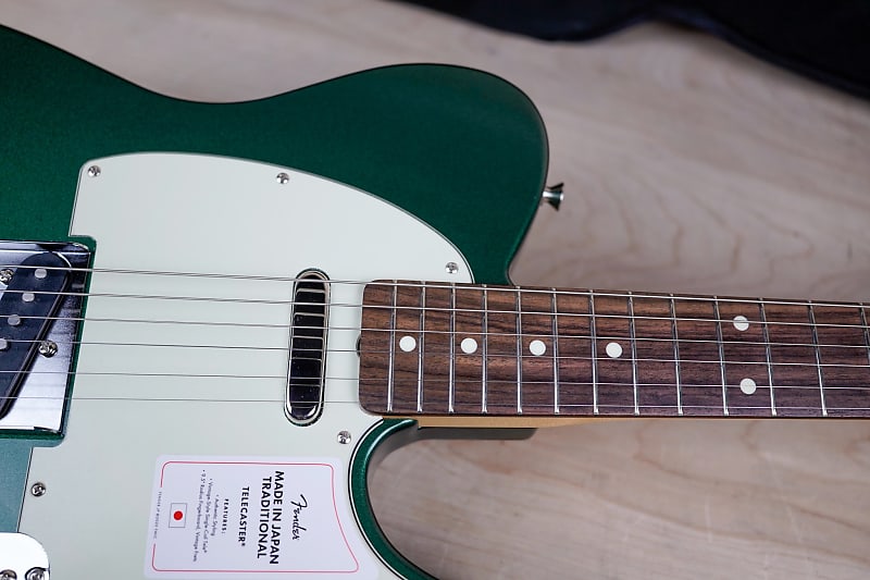 Fender 2023 Collection Traditional '60s Telecaster MIJ 2023 Aged Sherwood  Green Metallic Japan w/ Bag