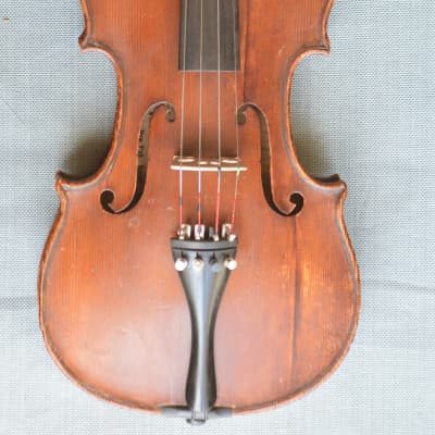 Joseph Guarnerius Label 4/4 full size violin 1890-1920 | Reverb