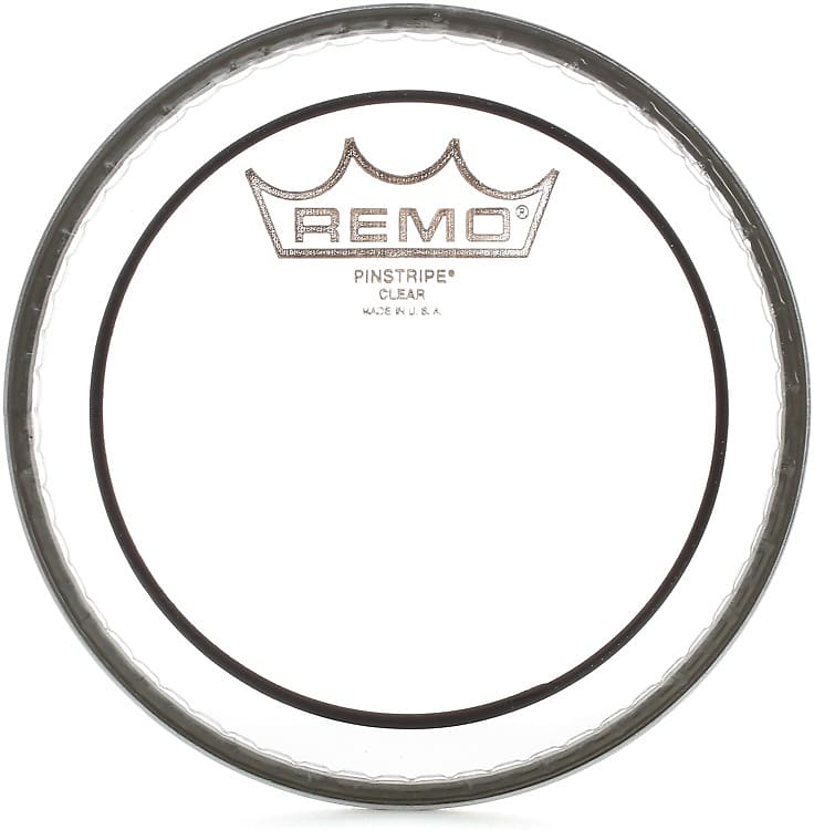 Remo Pinstripe Clear Drumhead - 6 inch image 1