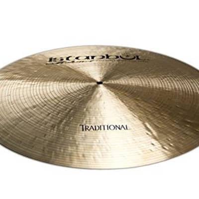 Istanbul Mehmet Cymbals 22" Traditional Flat Ride Sizzle