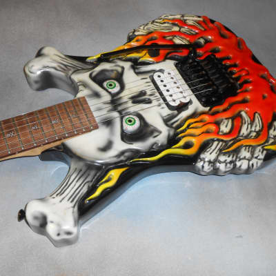 ESP George Lynch Flaming Skull # 49 of 50 Made w/COA 1994 image 7