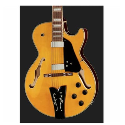 Ibanez GB10EM-AA George Benson Signature 2020 - 2021 Antique Amber image 2