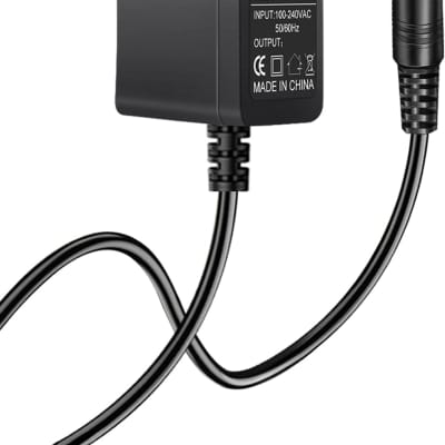 9V Power Adapter for Casio Keyboard AD-5 AD-5MU AD-5MR WK-110 WK-200 LK-43 LK-100 LK-220 CTK-496 CTK-573 CTK-700 CTK-710 CTK-720 CTK-2100 MA150 and More (8.2ft Power Supply Cord)