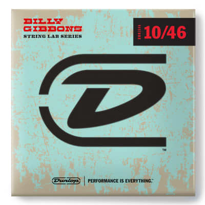 Dunlop RWN1046 Billy Gibbons Icon Signature Nickel Electric Guitar Strings 10-46 image 1