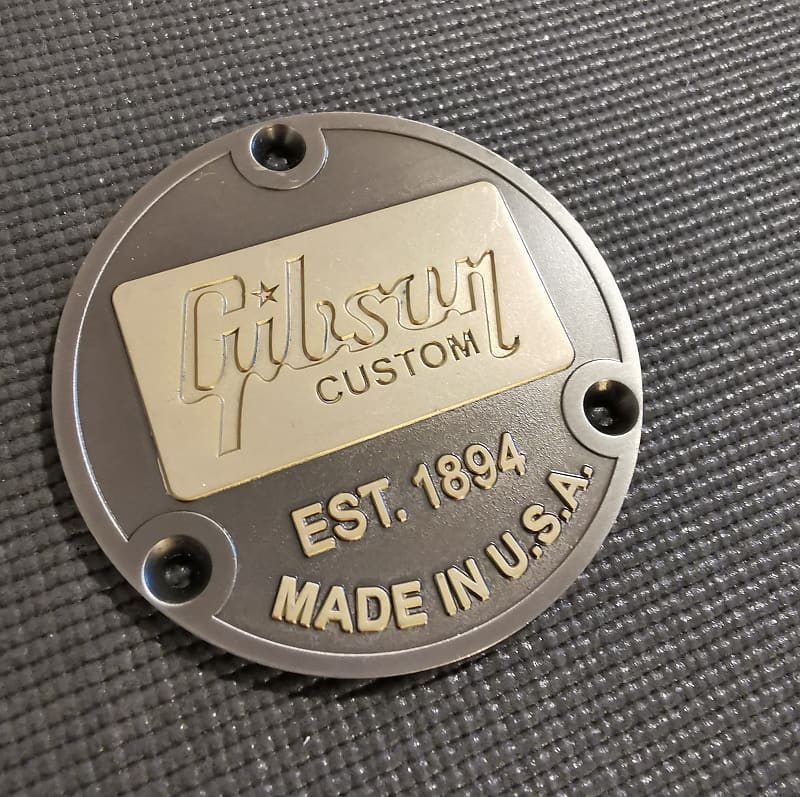 Gibson Les Paul Custom Shop Toggle Switch Cover Plate Made in Reverb