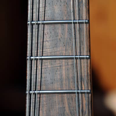 2009 Jason Z Schroeder JZS Custom Traditional SingleCut KOI Charcoal Burst Brazilian Rosewood Guitar image 7