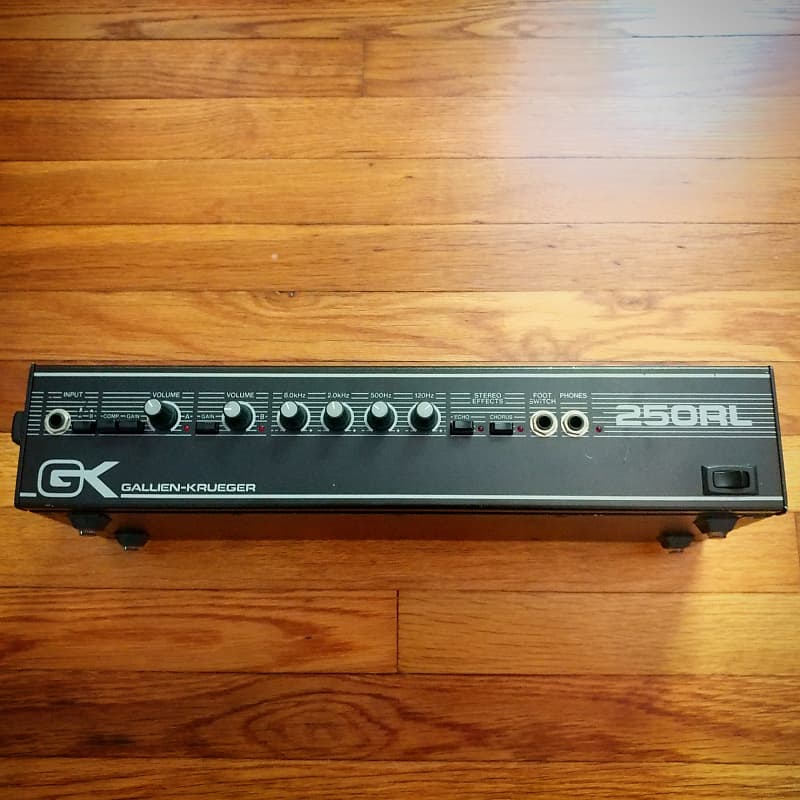 GallienKrueger GK 250RL (Iron Maiden "Somewhere In Time") Reverb