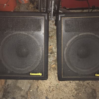 Community sales monitor speakers