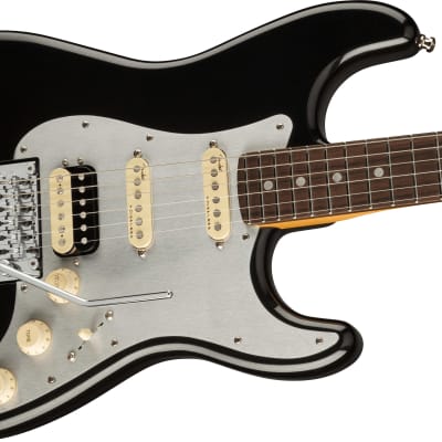 FENDER - Ultra Luxe Stratocaster Floyd Rose HSS  Rosewood Fingerboard  Mystic Black - 0118070710 image 4