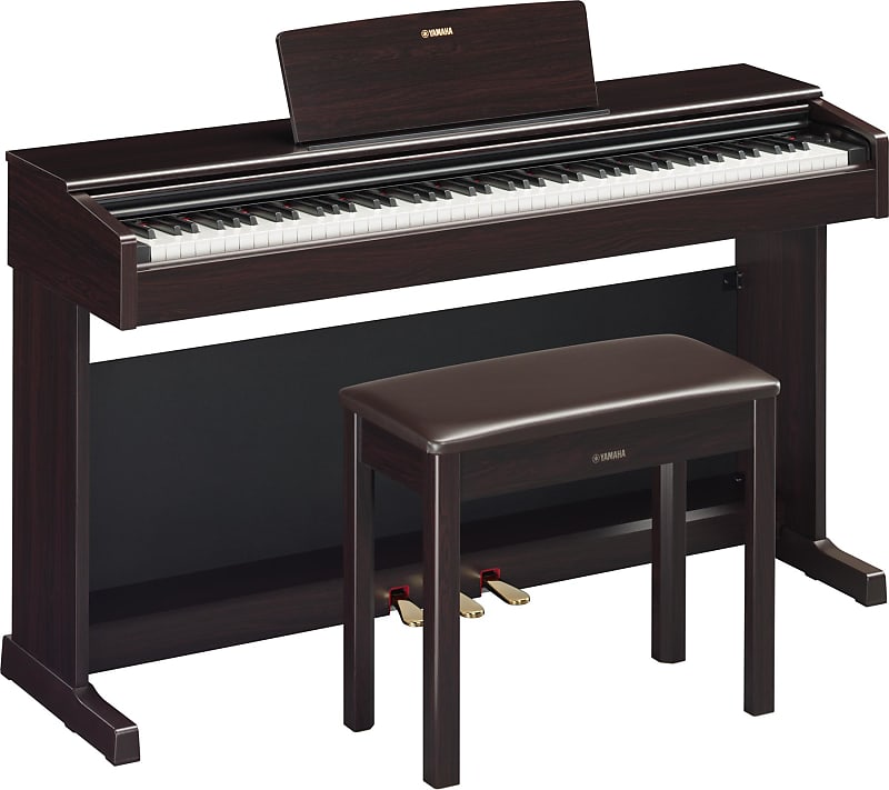 Yamaha Arius YDP-145R Digital Home Piano with Bench - Rosewood image 1