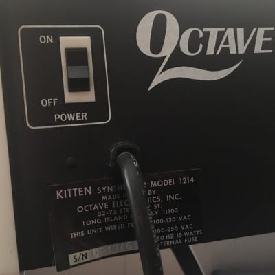 Octave Electronics The Kitten Analog Mono Synthesizer image 9