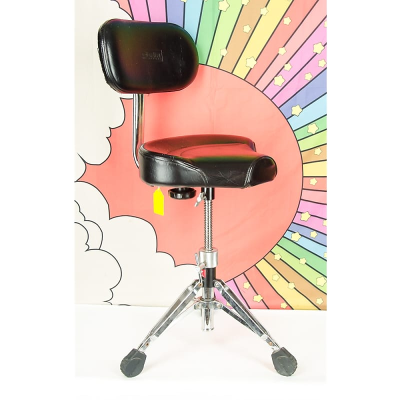 Used Gibralter Deluxe Drum Throne, Back Rest Reverb