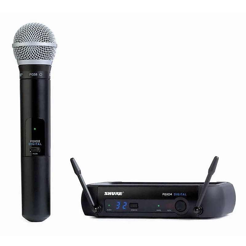 Shure PGXD24/PG58 Wireless Microphone System with PG58 (Band X8: 902 - 928 MHz) image 1