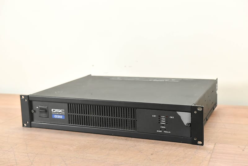 QSC CX302 Two-Channel Power Amplifier CG003H7 | Reverb